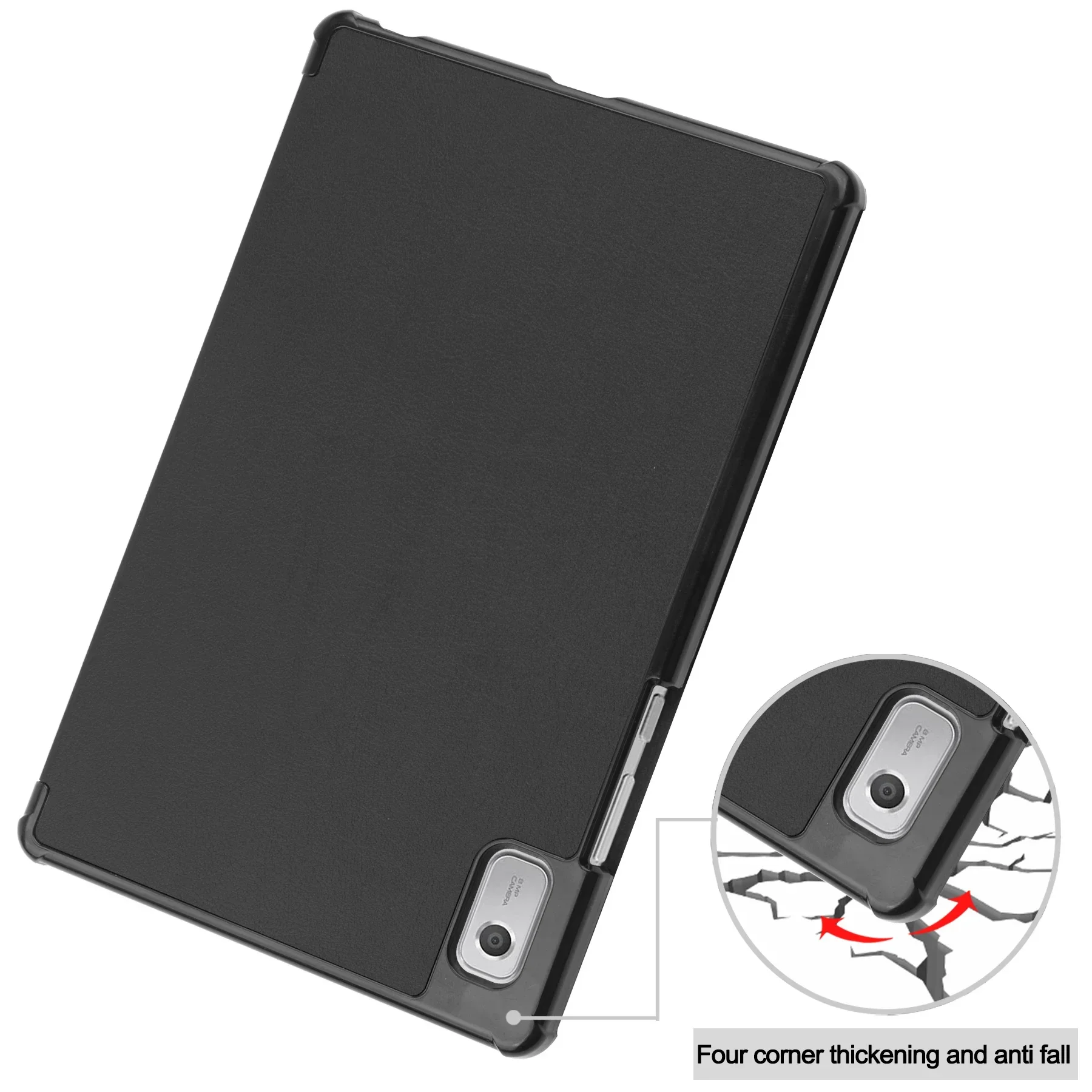 For Lenovo Tab M9 TB310FU Tablet Case Tri-Fold Leather Magnetic Stand 9 Inch (2023)Tablet Case for Lenovo Tab M9 TB310FU Cover