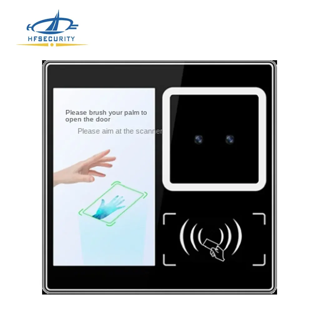 HFSecurity FR05P NEW Cheap Palm Palm Vein face recognition nfc card reader access control system with software