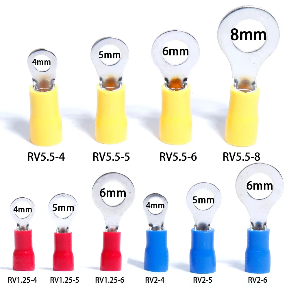 107 шт./партия, обжимные соединители для проводов