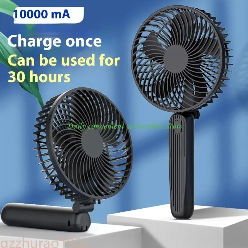 97QB Przenośne przenośne wentylator 10000 mAh Powertowne potężne fanów kempingu na świeżym powietrzu