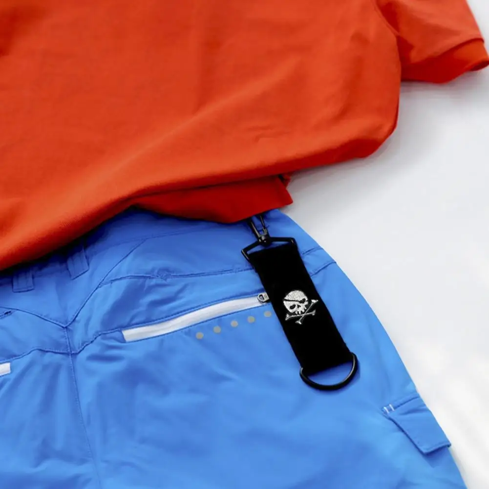 Fastener Tape Carabiner Fine Workmanship Unique Golf Towel Tape Carabiner Polyester Fastener Tape Hook Outdoor Accessories