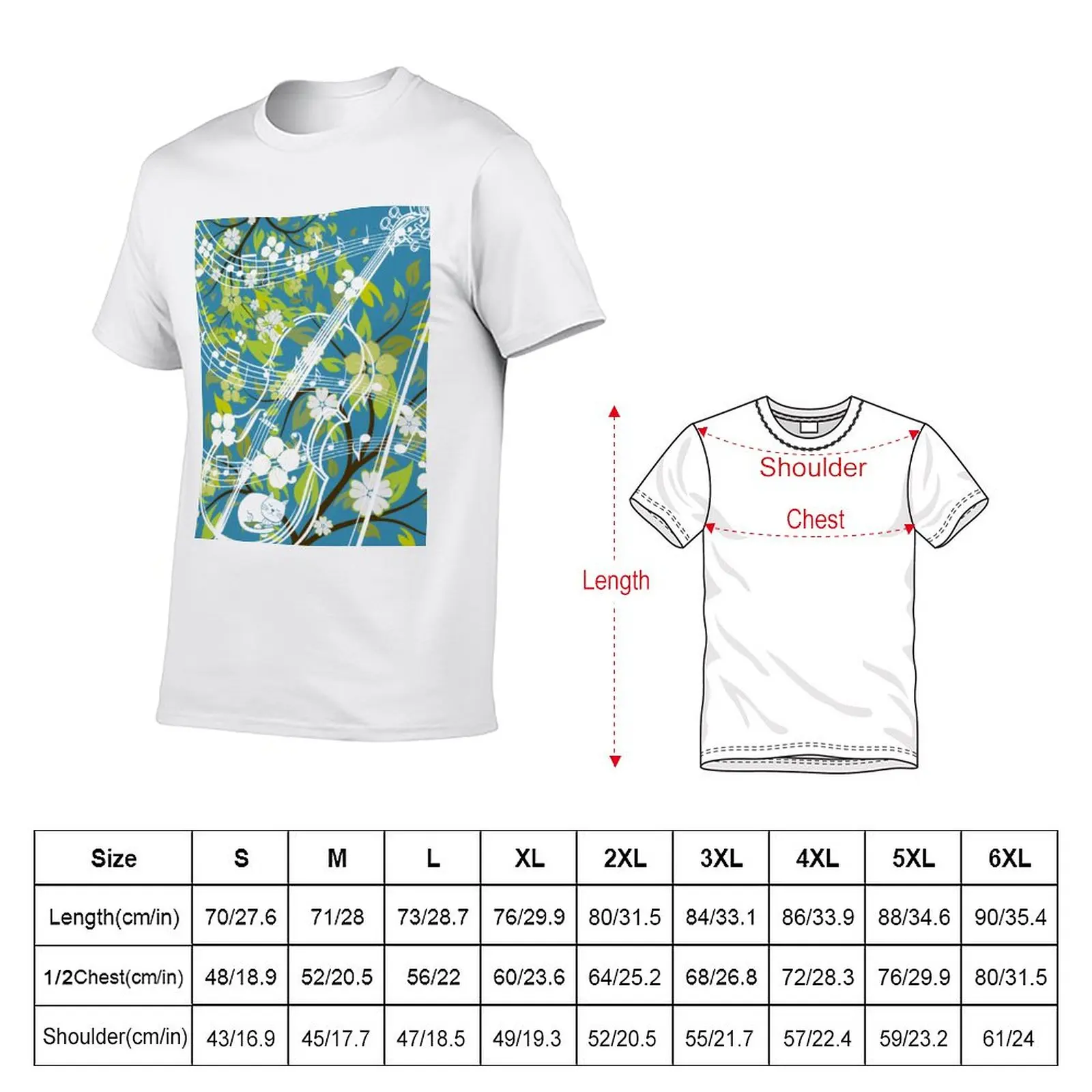 New Cello Blue T-Shirt summer clothes tops quick-drying t-shirt heavyweight t shirts mens graphic t-shirts funny