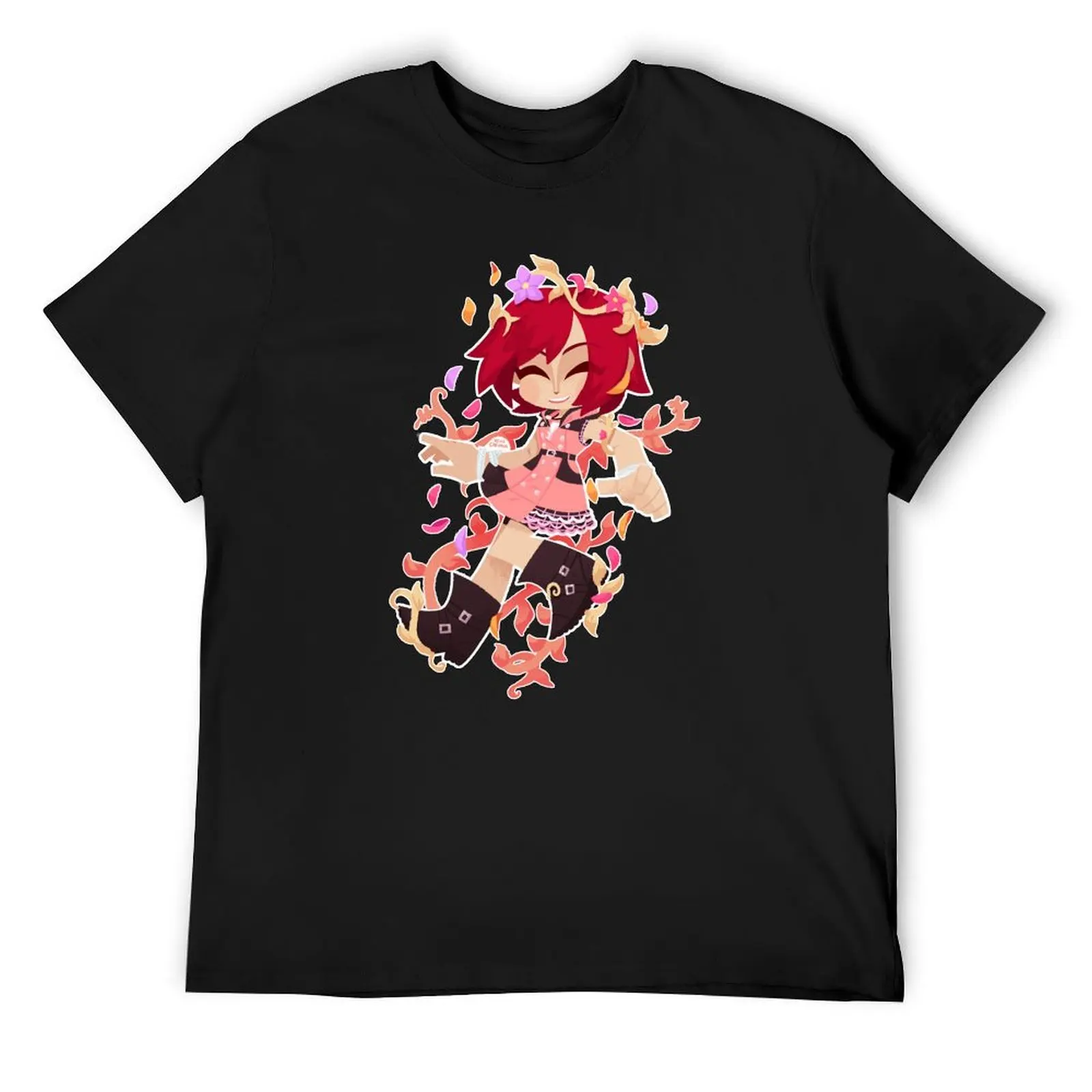 

Floral Kairi T-Shirt cheap stuff quick drying man clothes mens graphic t-shirts anime