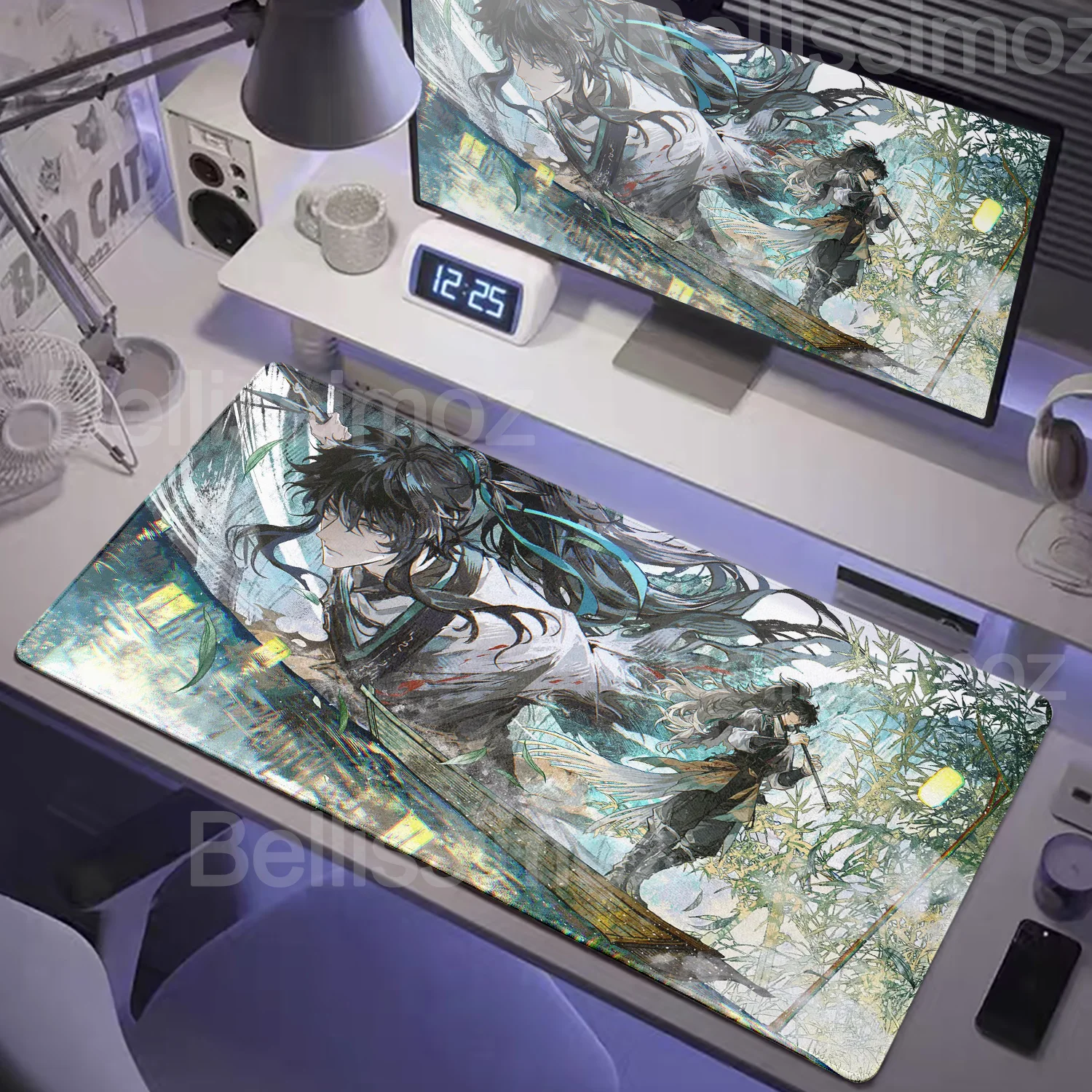 

New Game Wuthering Waves Qiuyuan Mouse Pad XXL Gaming Computer Gamer PC Keyboard Table Desk Mat Non-Slip Rubber Laptop Mousepad