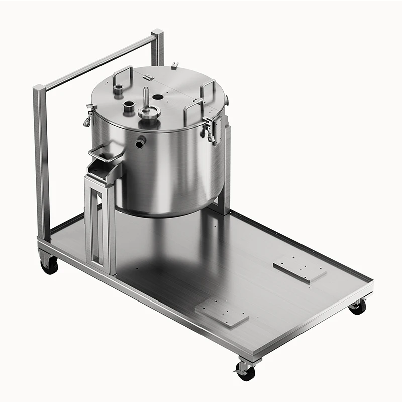 Sheet metal manufacturing Mobile stainless steel mixing tank Material Dump car mixing tank 1000 liters