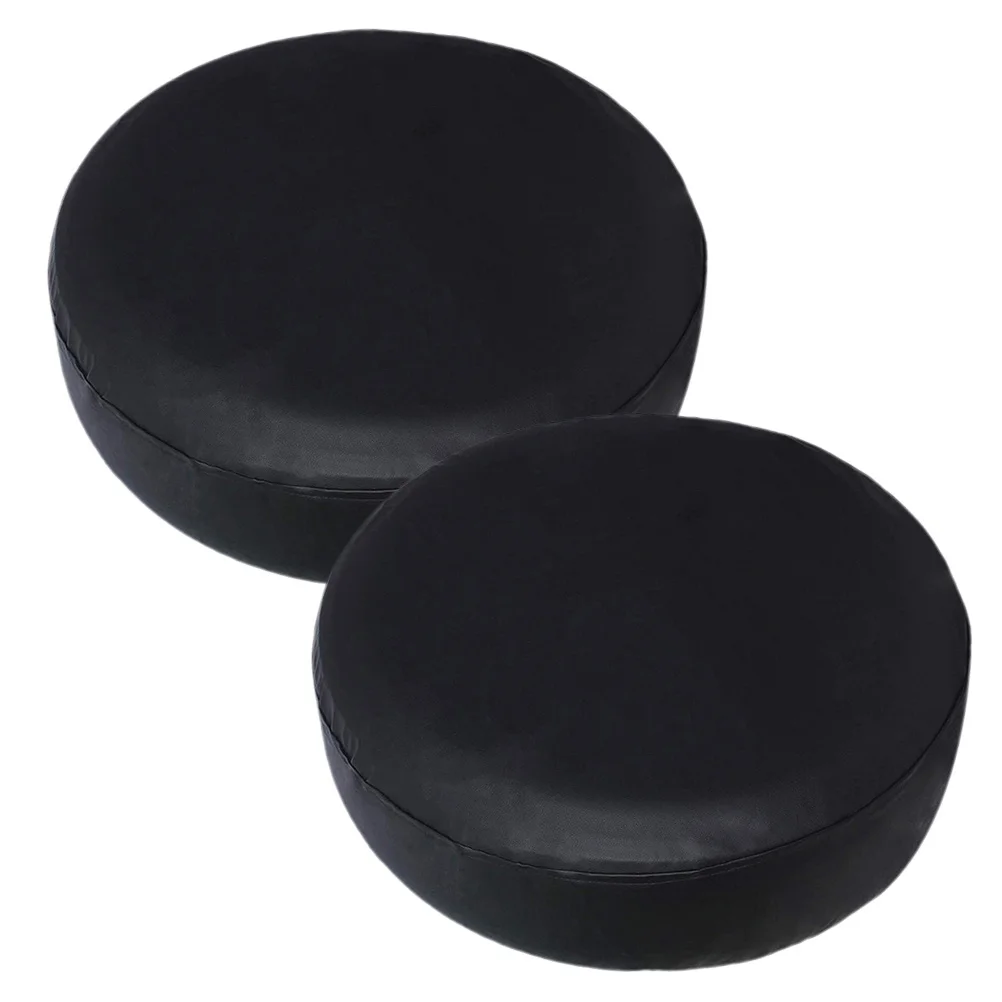 2Pcs Car Tire Cover PVC Material Sun Damage Protection for Suvs Trucks Rvs Spare Tire Covers Camper Accessories