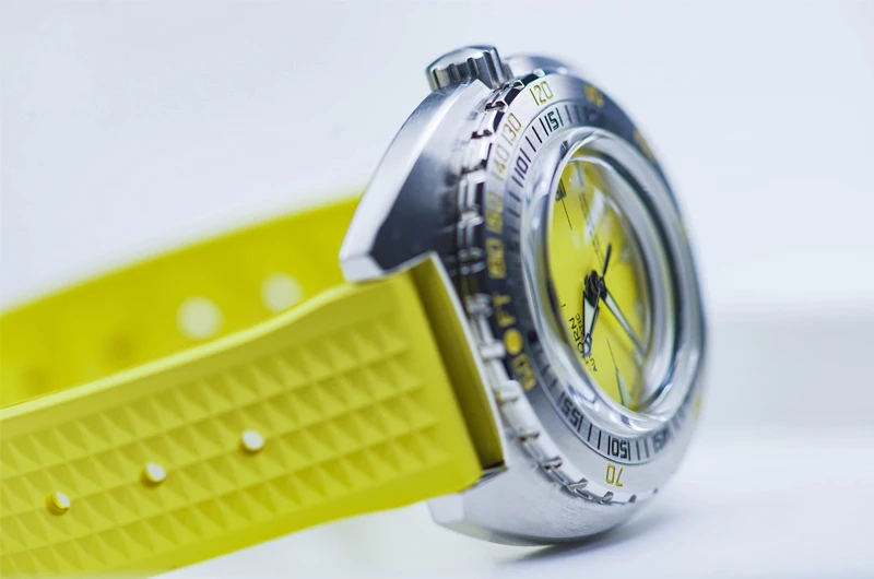 THORN Männer Automatische Uhr 44MM Mechanische Armbanduhr Taucher 200M Wasserdicht Leucht Saphir Spiegel NH35 Militär