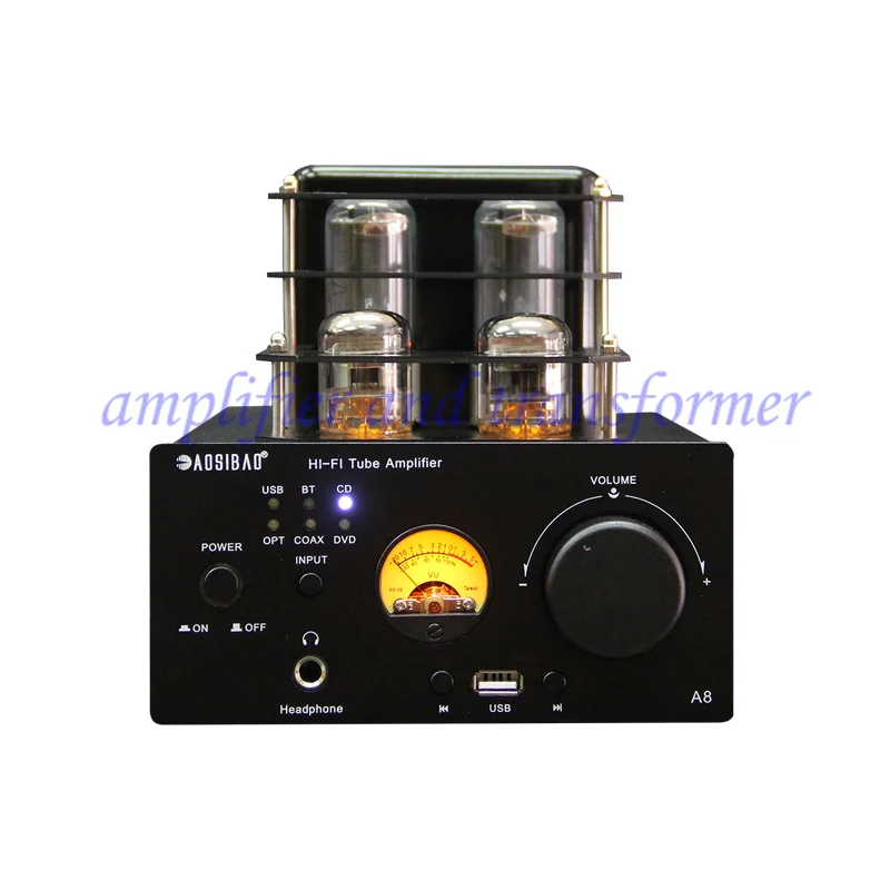 C】Aosibao HI-FI TUBE AMPLIFIER AV-889 真空管アンプ アオシバオ