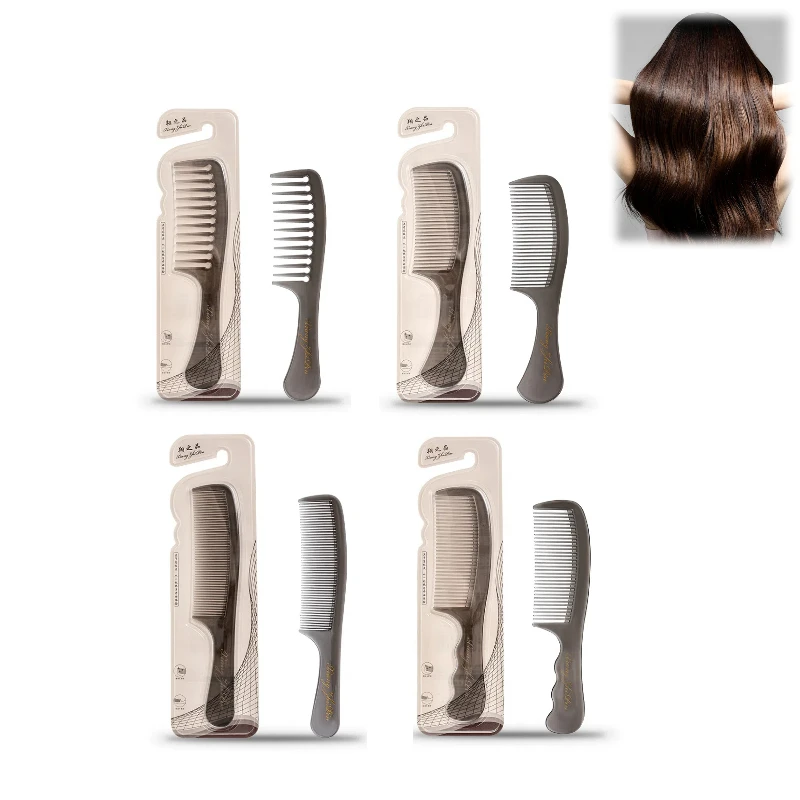 

Гребень для седых волос, антистатический пластик, парикмахерская стрижка, высокое качество, утолщенные инструменты для укладки салона, аксессуары для парикмахера