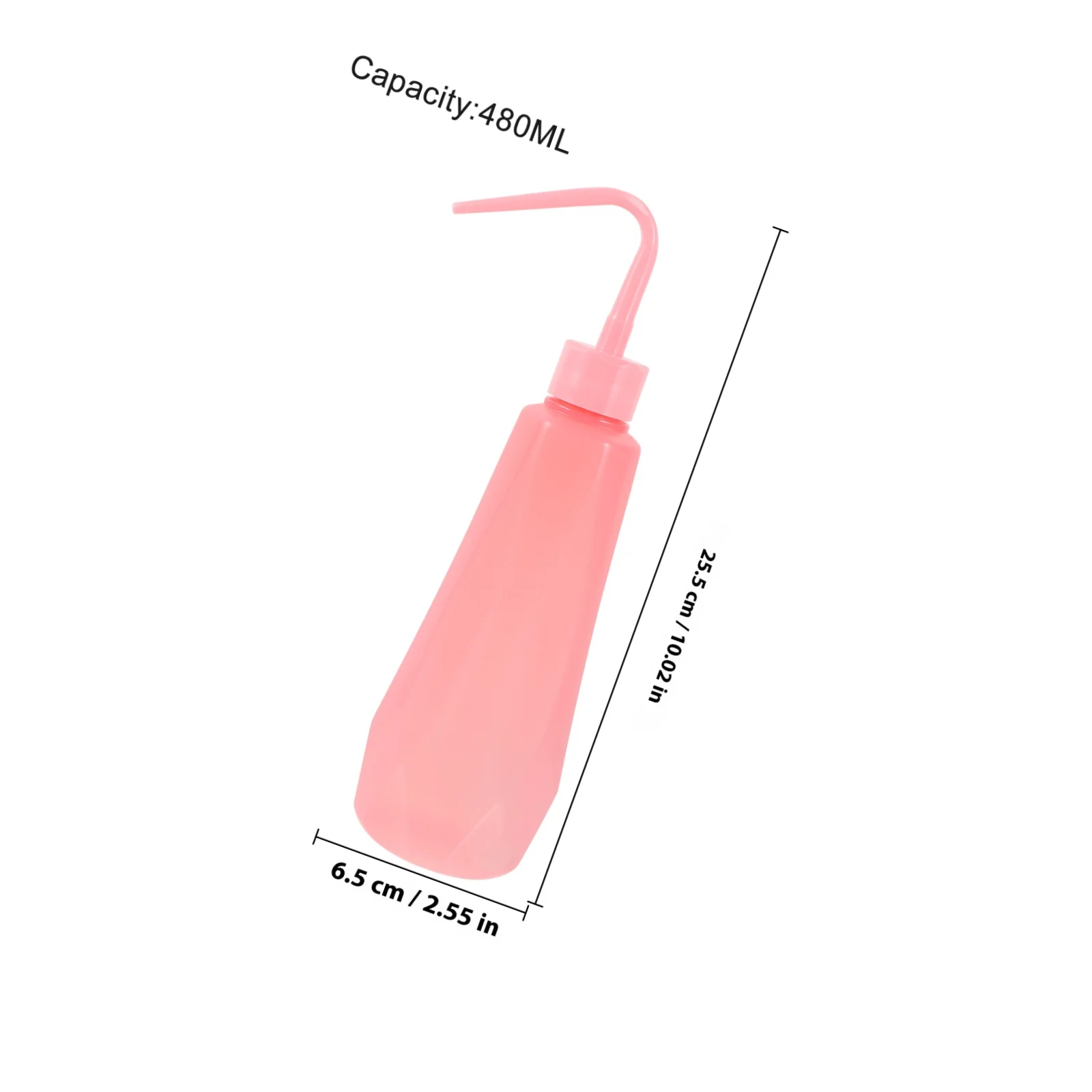 زجاجة سقي بتصميم ضغط الفم الضيق لأداة حديقة نباتات الزهور، زجاجة بلاستيكية خفيفة الوزن، سقي العصارة المحمولة