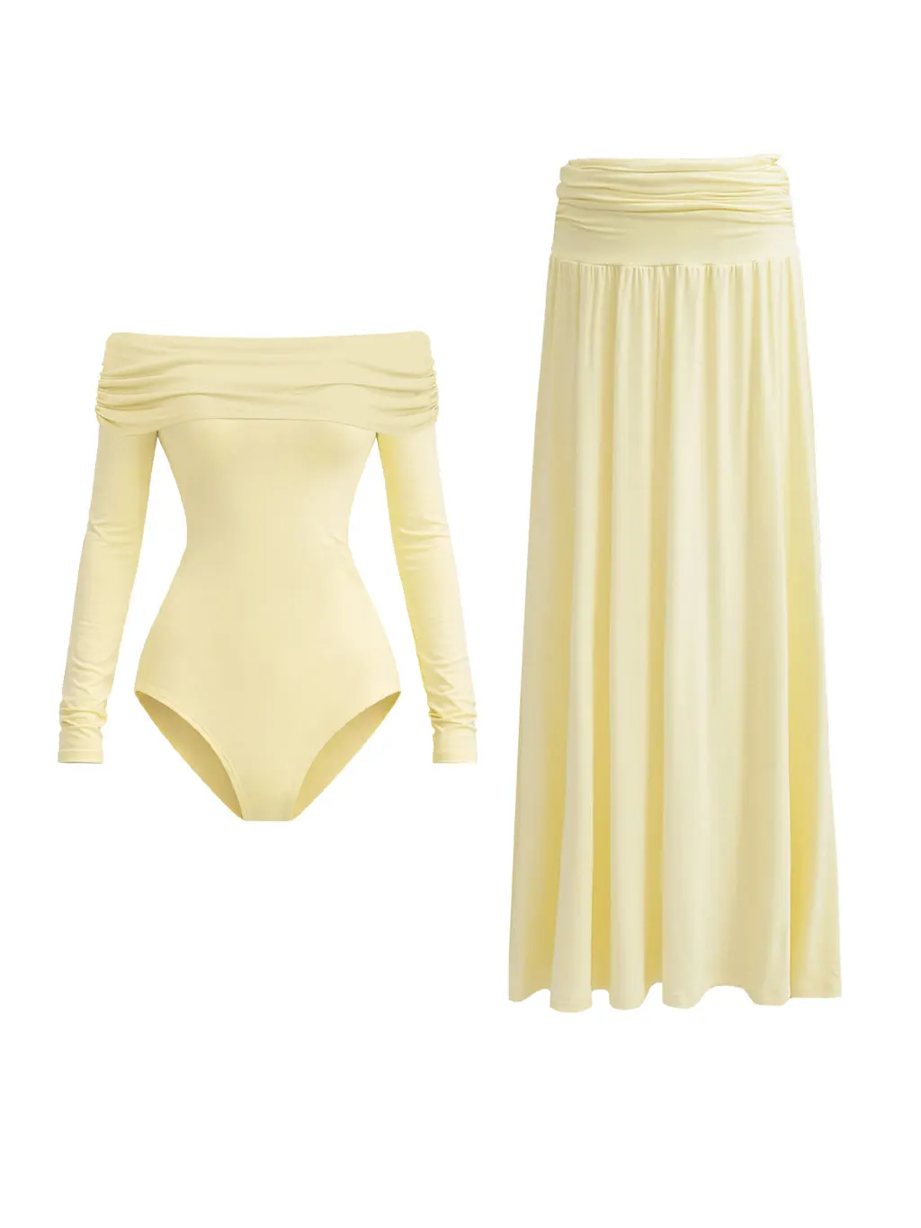 

Модный женский купальник без бретелек с длинными рукавами, сексуальный цельный купальник, комплект для вечеринок, пляжная одежда для отпуска