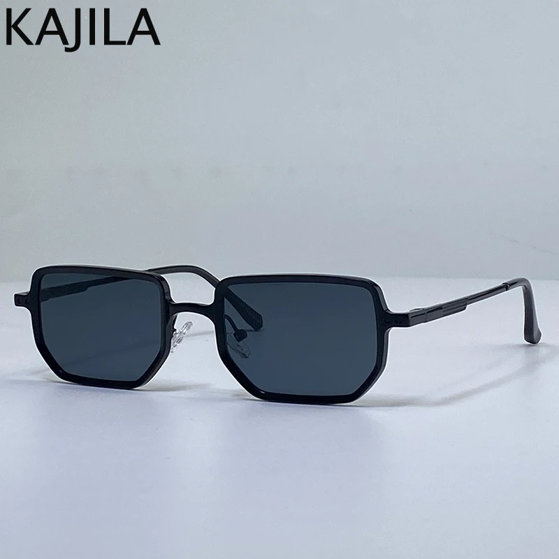 Kleine Rechteckige Steampunk-Sonnenbrille für Herren 2026 Luxusmarke Klassische Quadratische Punk-Sonnenbrille für Männer Vintage-Brillen UV400 – Detail 3