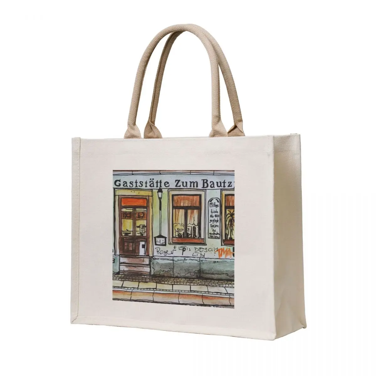 

Restaurant in Dresden Neustadt Tote Bag Shopping bags tote bag Women's shopper eco pack
