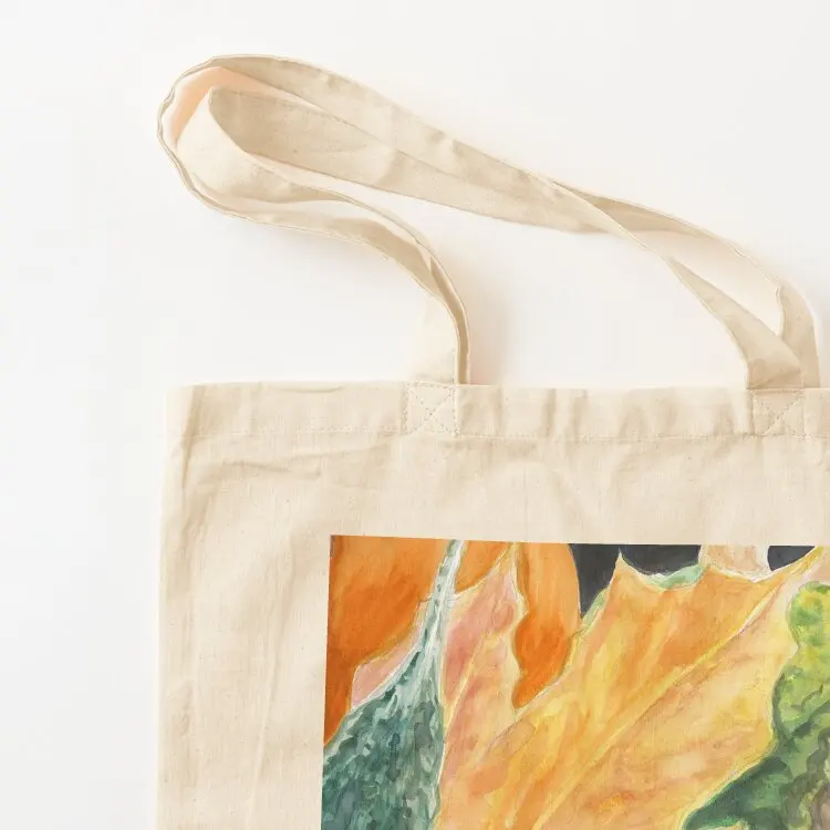 الخريف لا تزال الحياة حمل حقيبة التسوق أكياس البقالة القابلة لإعادة الاستخدام حقيبة تسوق قماش أكياس التوصيل المجاني