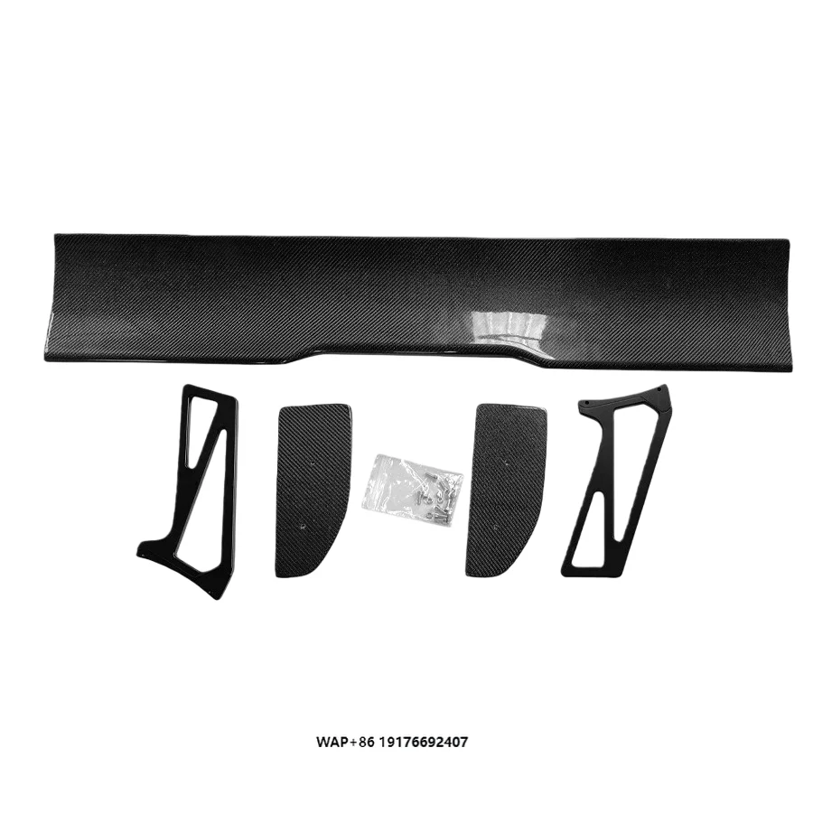 

Подходит для BMW M2 M3 M4, универсальный задний спойлер из углеродного волокна с тремя коробками для автомобиля