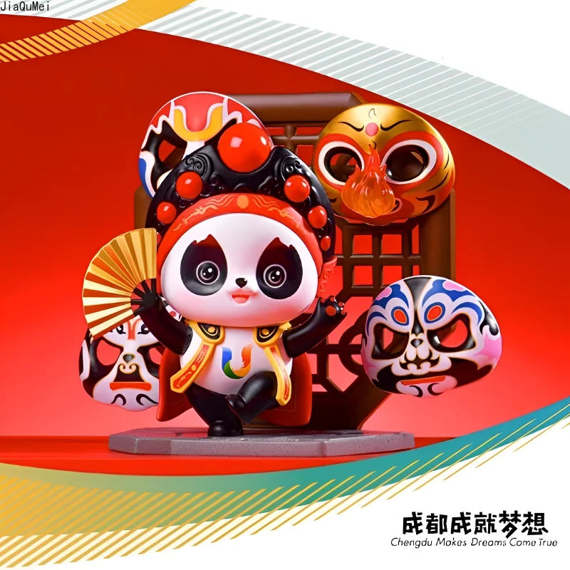 Chengdu-Face Changing Doll Toy, Mascot Souvenir Gift Set, Mascot, Traditional Chinese Opera, Panda, Creative Ornament, Classic