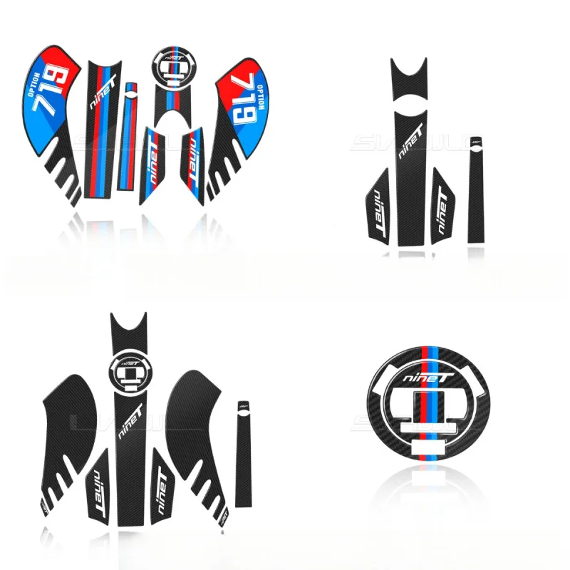 Motorcycle Tank Pad Protector Sticker Decals Accessoriesr for R NINET