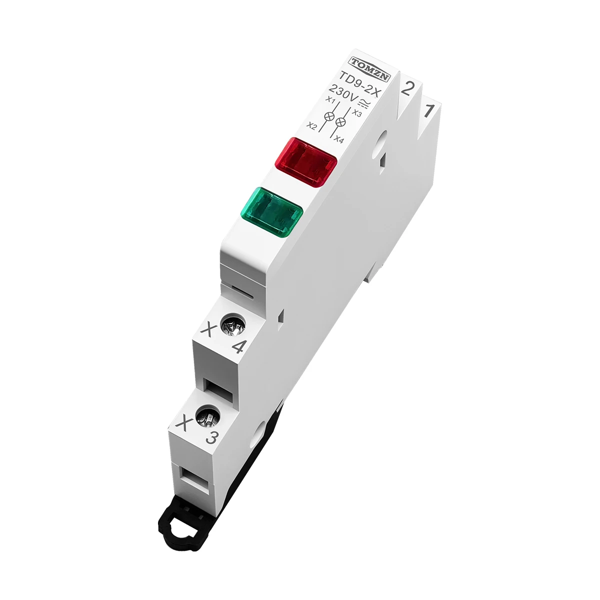 TD9 1/2/3 LED ضوء مؤشر الإشارة 230 فولت التيار المتناوب/تيار مستمر 9 مللي متر رقيقة جدا نوع أحمر أصفر أخضر Din السكك الحديدية مستشفى مصنع المدرسة #4