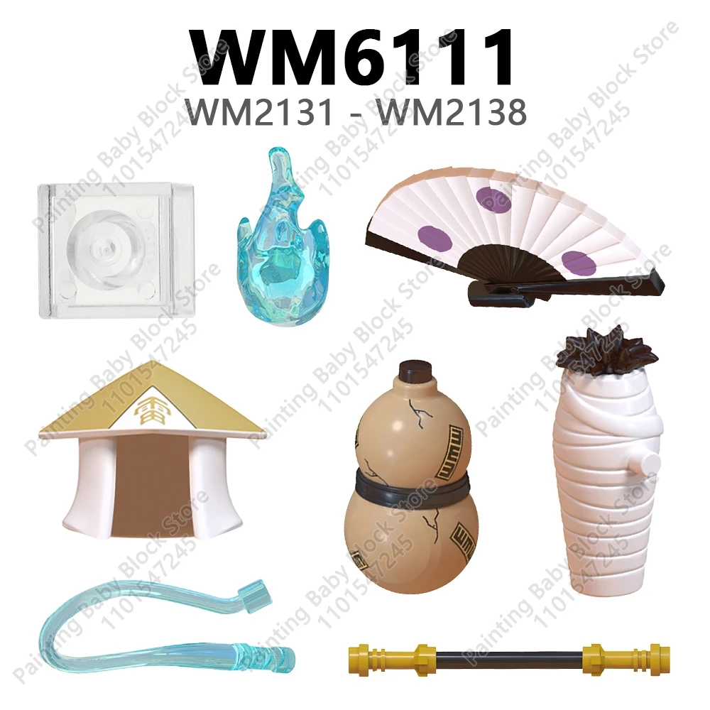 WM6111 WM2131 WM2132 WM2133 WM2134 WM2135 WM2136 WM2137 WM2138 WM Blocks Compatible Action Figures Parts Bricks Accessories Toys