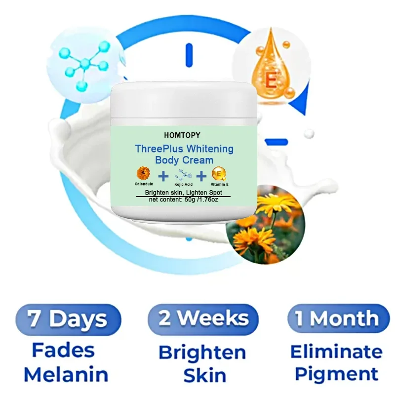 50ML White Body Cream Tender Hydrating Lotion Melanin Dilute Beauty Bright Color