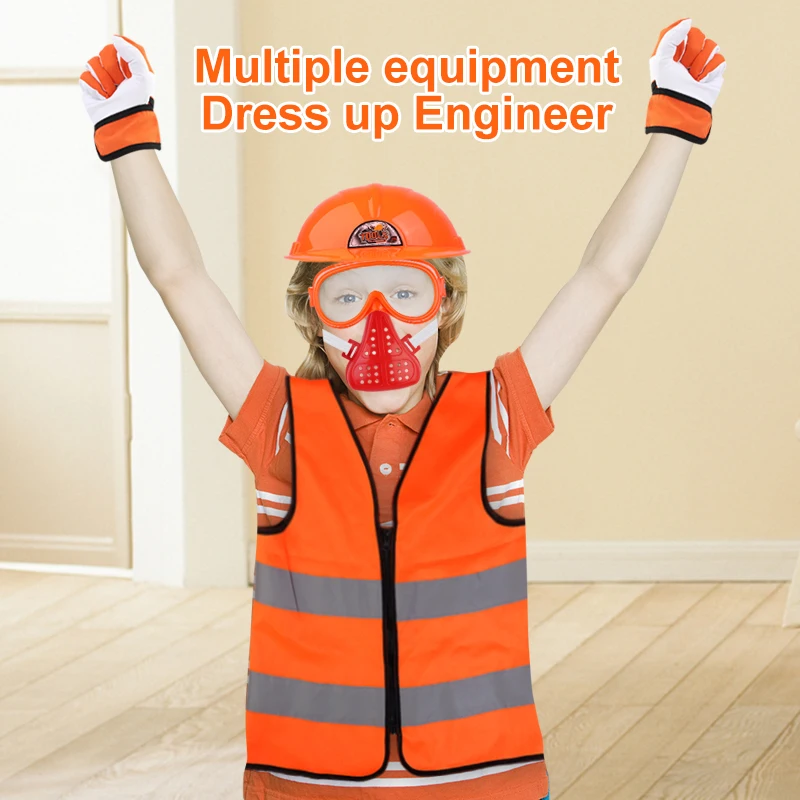 27pcs Kids Chainsaw Toys Diy Tools Set Children Electric Tool Repair Kits Pretend Play Toys for Boys Girls Birthday Gift