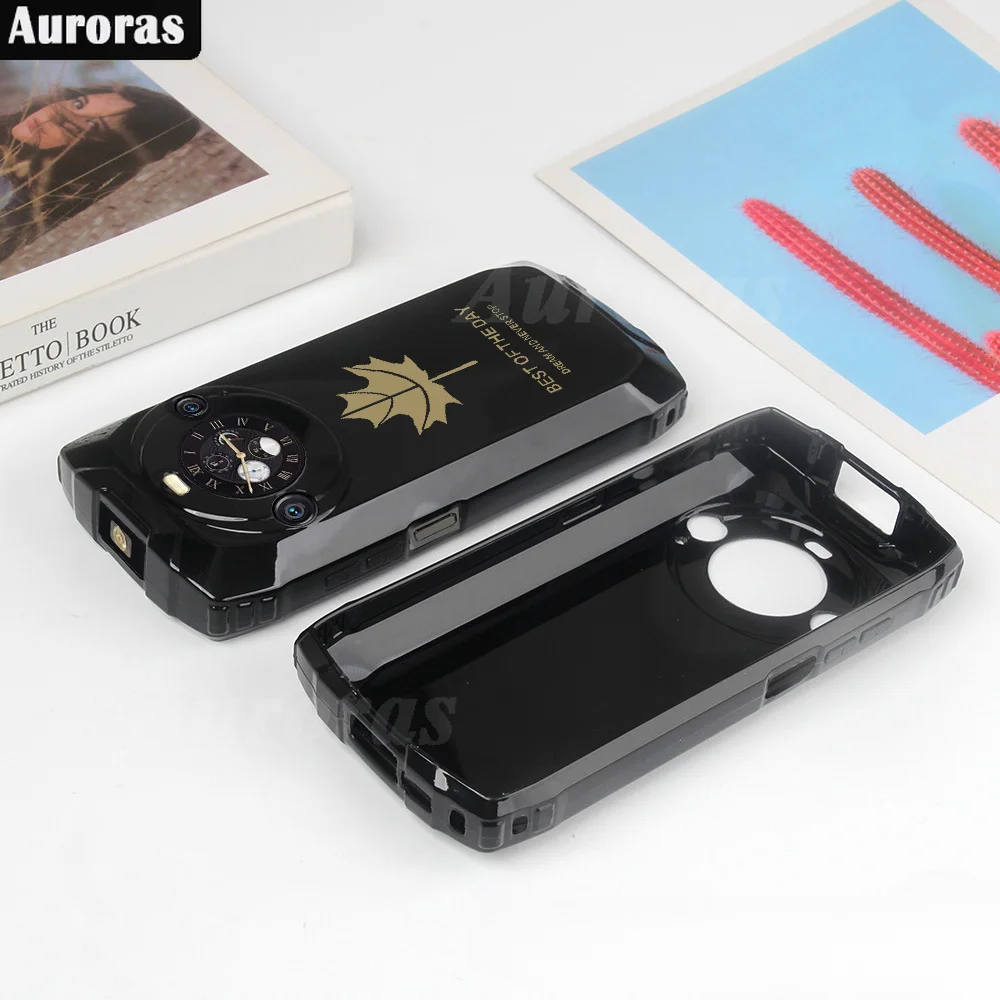 Auroras For  Blackview BV9300 Pro Cover Luxury Maple Leaf Silicone TPU Soft Case For Blackview BV9300 Pro Shell