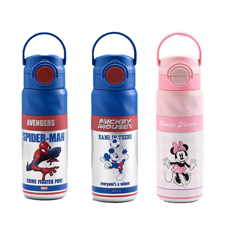 

500ml Disney Children's Thermos Cup Designed for Elementary Student with Anti Drop Capacity and Large Capacity for Easy Carrying