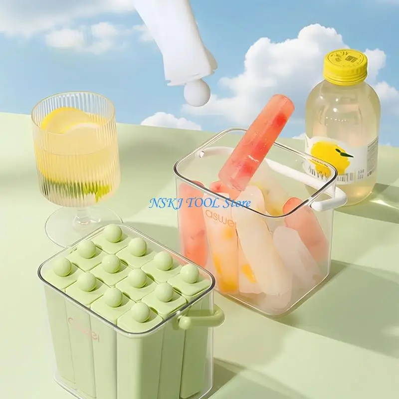 L8RC Silicone Ice Cubes Maker With Easy Releases Design For Homemades Treats