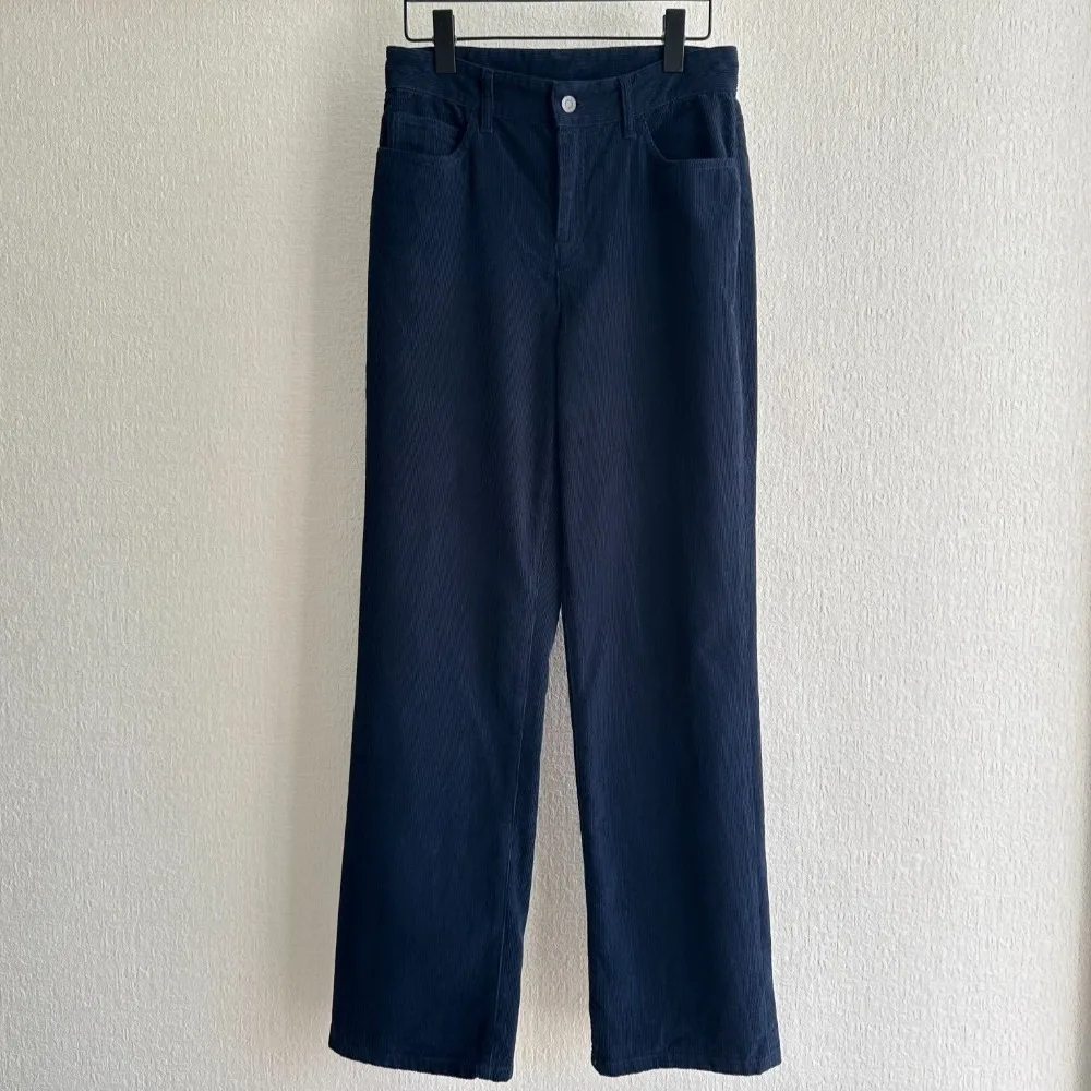 Pantalon en velours côtelé pur coton 100% naturel pour femme