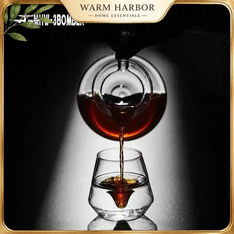 Mhw-3bomber Hill Style Graduated Glass Coffee Server Drip Pot Pour Over Coffee Maker For Home Office Cafe Brewing Barista Tool - view 5