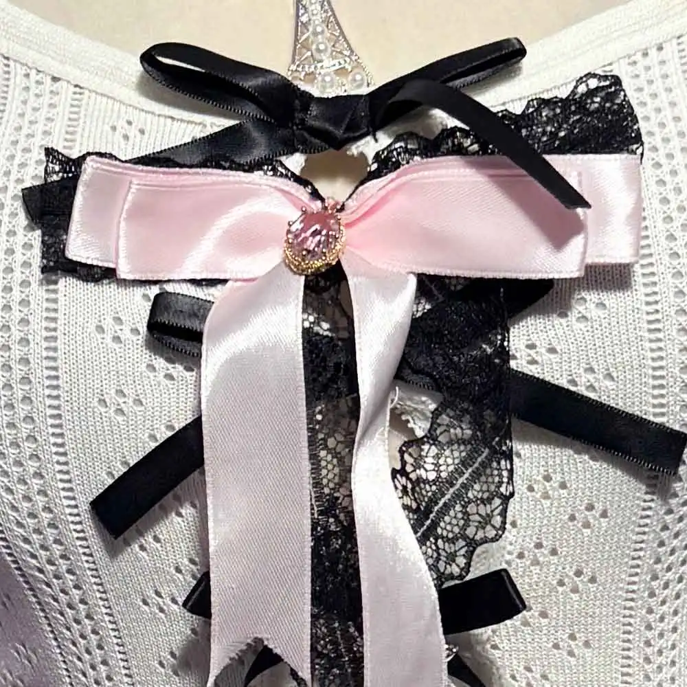 

Eco 90s E-Girls Гранж ручной работы Гот Винтаж Эмо DIY Подростковая готика Мода Revival Kawaii Y2K ТОпы Панк-рок Модный бант Харадзюку