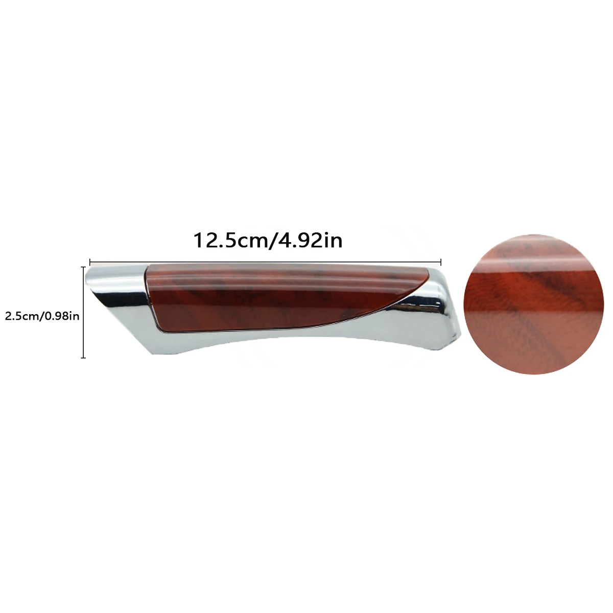 1pc ABS Car Handbrake Cover For BMW X1 X3 X5 E70 F15 F48 G30 G20 F30 F10 E90 E60 Z4 Carbon Fiber Pattern Hand Brake Set Cover view 2