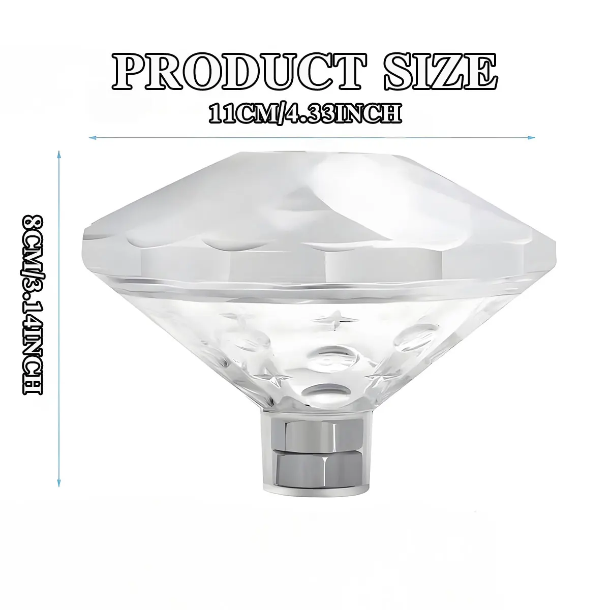 Floating Underwater Light RGB Submersible LED Disco Light Glow Show Swimming Pool Hot Tub Spa Lamp Bath Light image 6