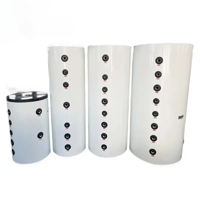HVAC Buffer Water Tank for Heat Pump System Floor Heating Fan Coil Unit and Hot Water Storage