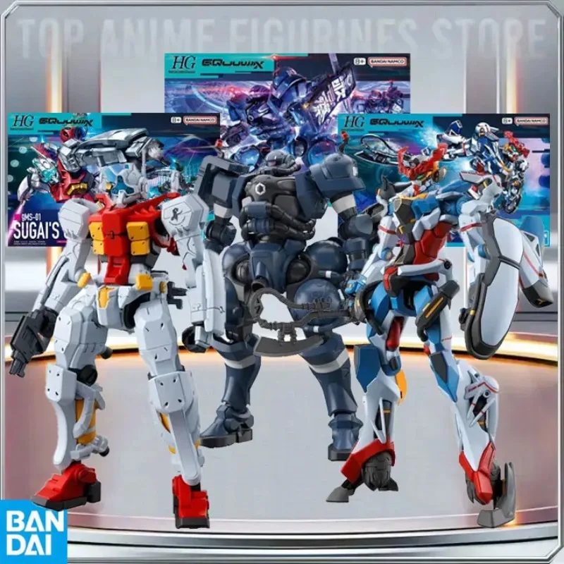 

BANDAI Genuine Gundam HG 1/144 GQUUUUUUX SUGAI'S GELGOOG(GQ) POLICE ZAKU Action Anime Figures Assembly Model Toy Holiday Gift