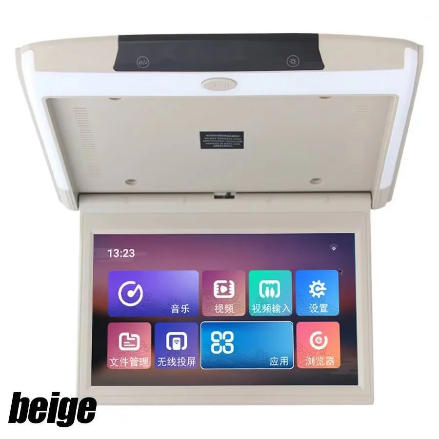 

15.6'' Universal Roof Ceiling Monitor Car With HDMI Input WIFI USB