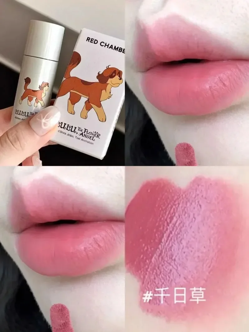 RED CHAMBER Lips Glaze Blush Lip Cream Lipstick Lip Gloss Multipurpose Liquid Moisturize Lipstick Pretty Beauty Makeup Cosmetics