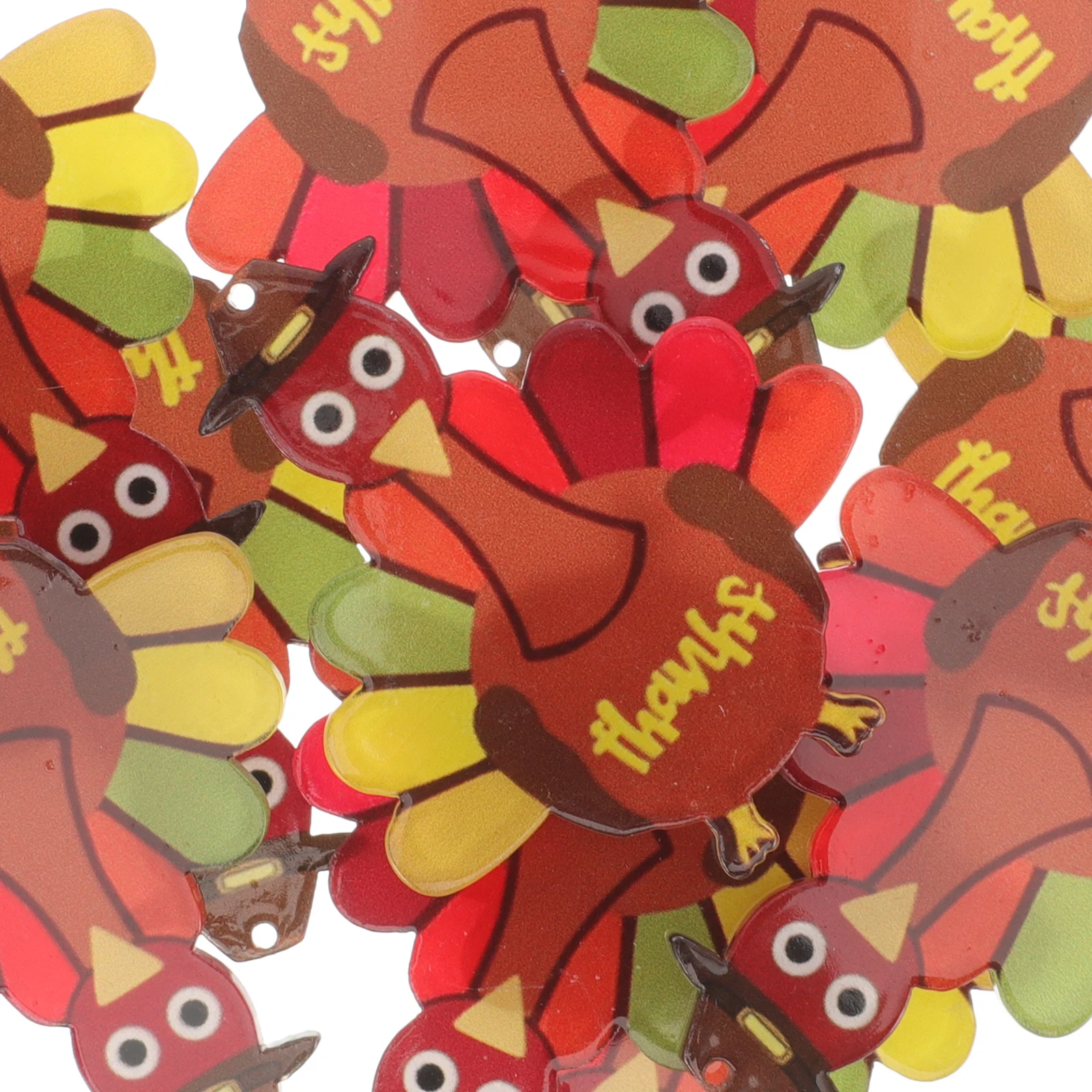 

Thanksgiving Day Theme Jewelry Necklace Pendant Charms Pumpkin Turkey for Necklaces Turkeys