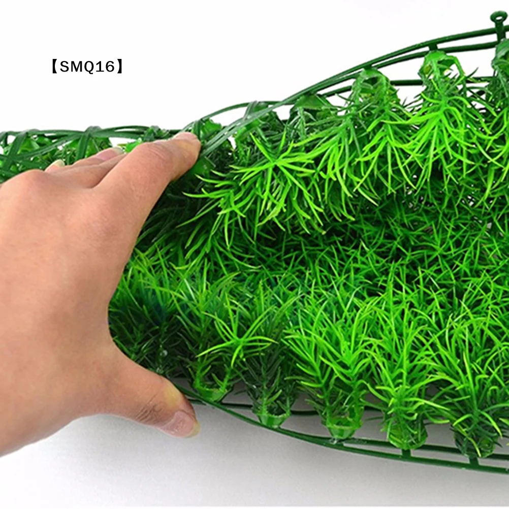 Hot Artificial Water Aquatic Green Grass Plant Lawn Aquarium Fish Tank Landscape【SMQ】