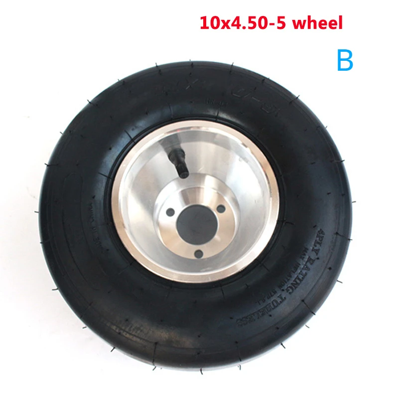 GO KART Wiel Voor 10X4.50-5 Band Achter 11X7.10-5 Tubeless Band met Aluminium Velg Hub voor KARTING ATV UTV Buggy