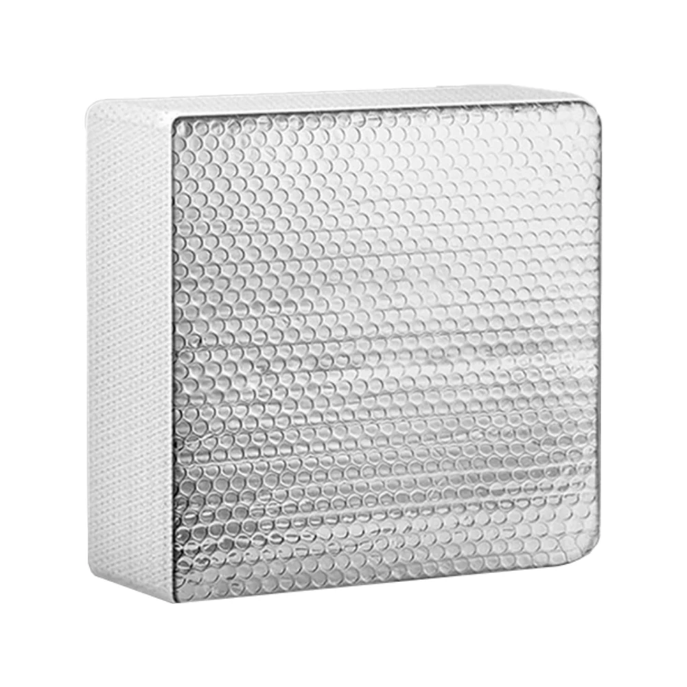 

Car Cover Memory Sponge Insulator 36*36*7cm Reflective Vent Cover Memory Sponge Filling Rubber Particle Design