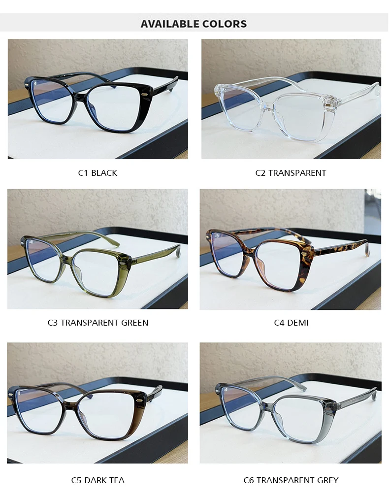 KANSEPT Brillen Damen Brillengestell verschreibungspflichtige Damen Brillengestelle Lunette Pour Femme Original transparente Okulare – Detail 4