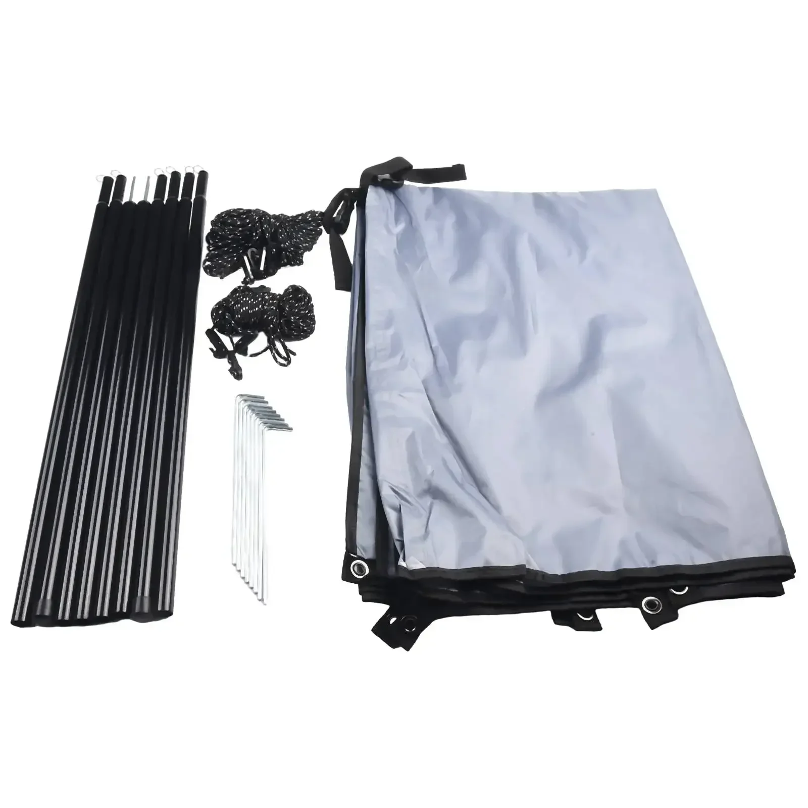 

Awning Waterproof Tarp Tent Shade Outdoor Camping Car Awning Side Pergola Car Tail Tent Canopy For Campervan Motorhome Suv