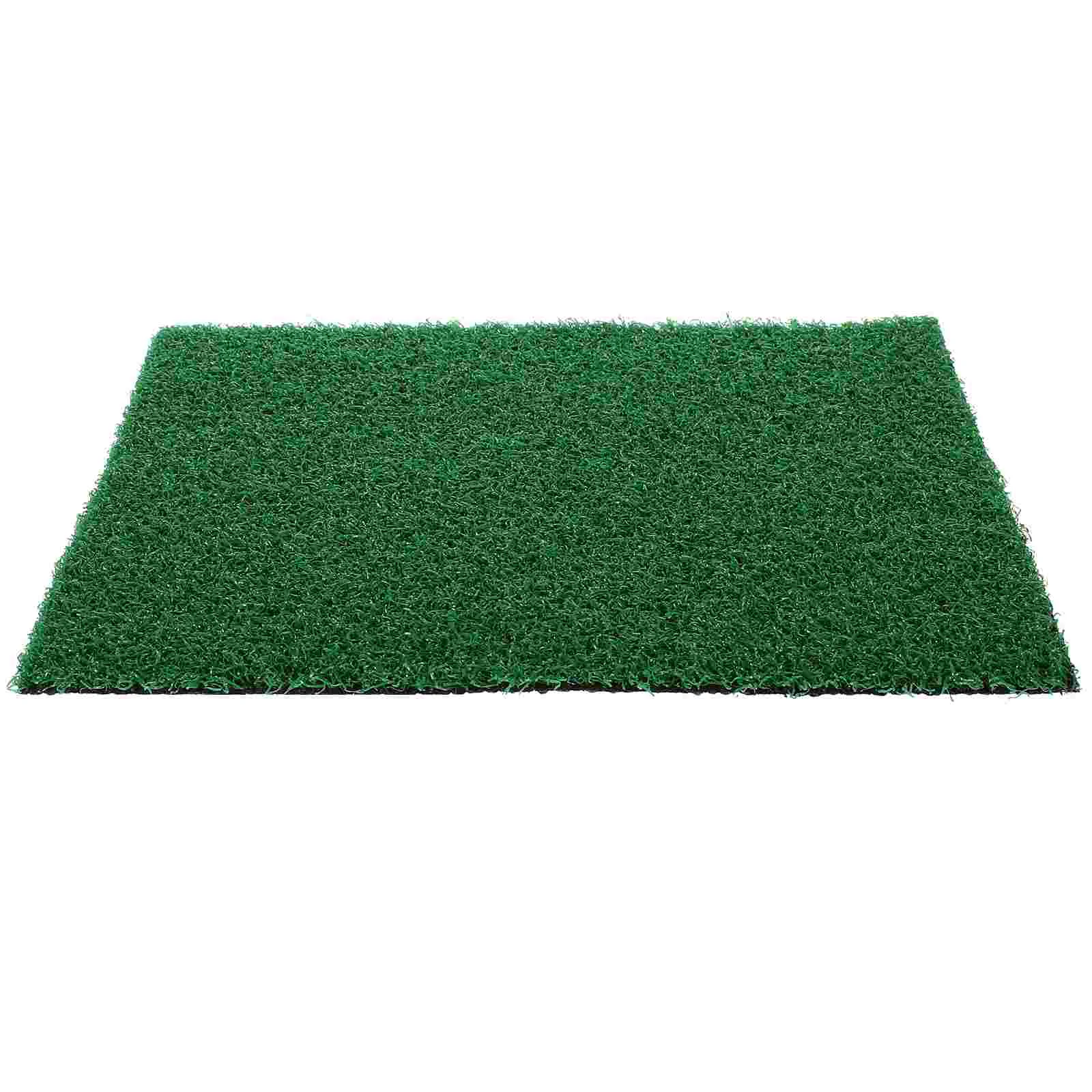 Artificial Turf Mat Grass Flowerpot Fish Tank Simulation Garden Basking Platform Artificial Turf Mat Yard Imitation Turtle Fake