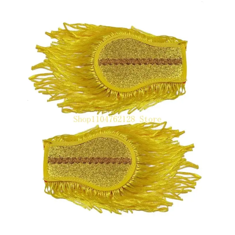 Ceremonial Shoulder Decorations Pair with Gold Trim Fabric Boards for Choir Clothing Costume Use and Attachment Work best sale