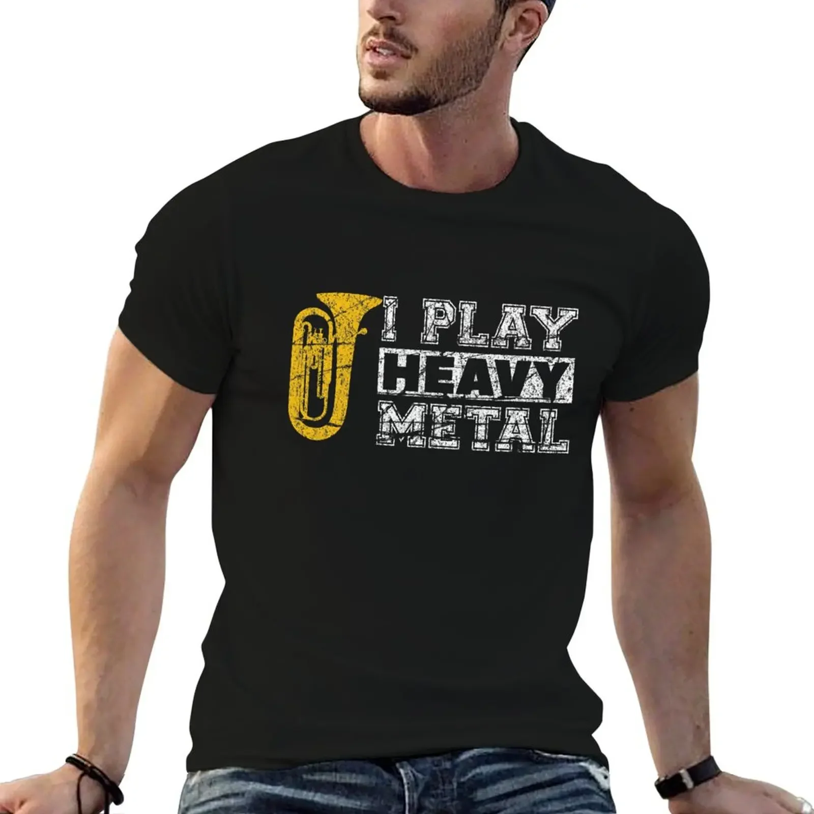 

I Play Heavy Metal Funny Tuba T-Shirt custom shirt Personalized t-shirt funny gifts Louboutins mens shirts graphic tee
