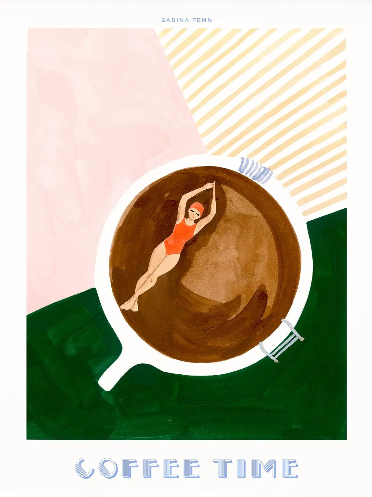 Affiche artistique sur toile, impression sur toile, décoration murale pour la maison, pour les amateurs de café, style simplicité moderne, Martini concentré et café du matin, G
