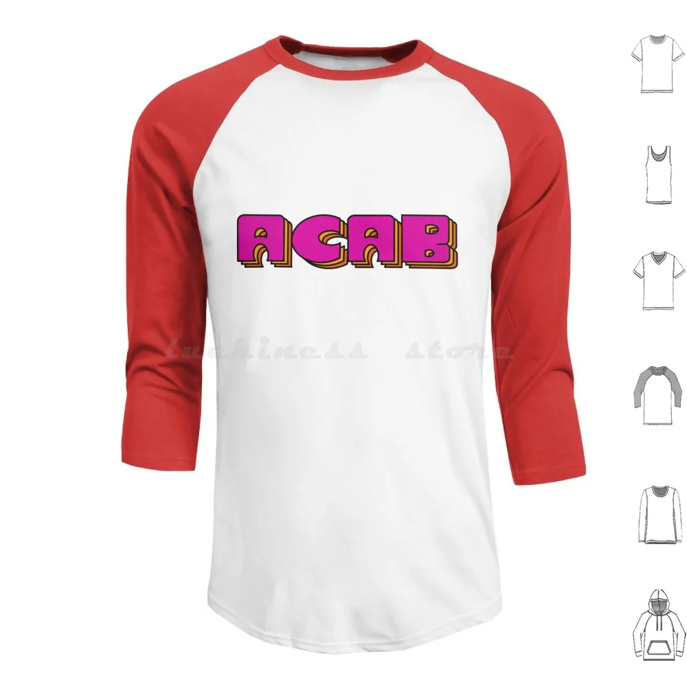 Acab Hoodies Long S…