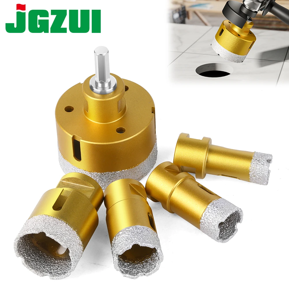 

1pc 6-65mm Thread Brazed Diamond Hole Opener Drilling Core Bit M14 Angle Grinder Drill Bit for Ceramic Tile Marble Granite Brick