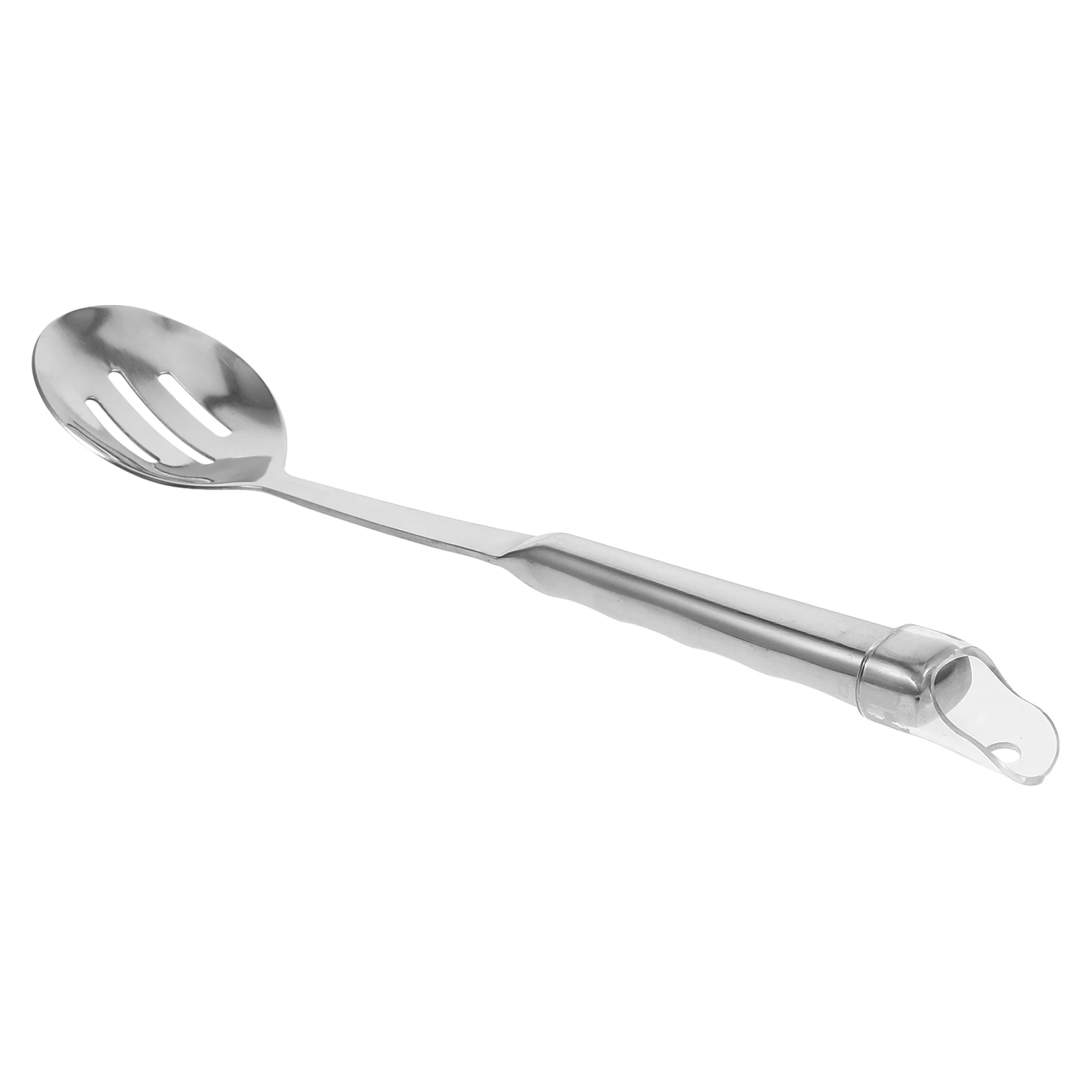 

Stainless Steel Slotted Spoon Smooth Surface Perforated Serving Spoons Household Utensils Daily Portable Kitchen Accessories